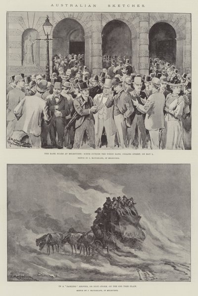 Australian Sketches by J. Macfarlane
